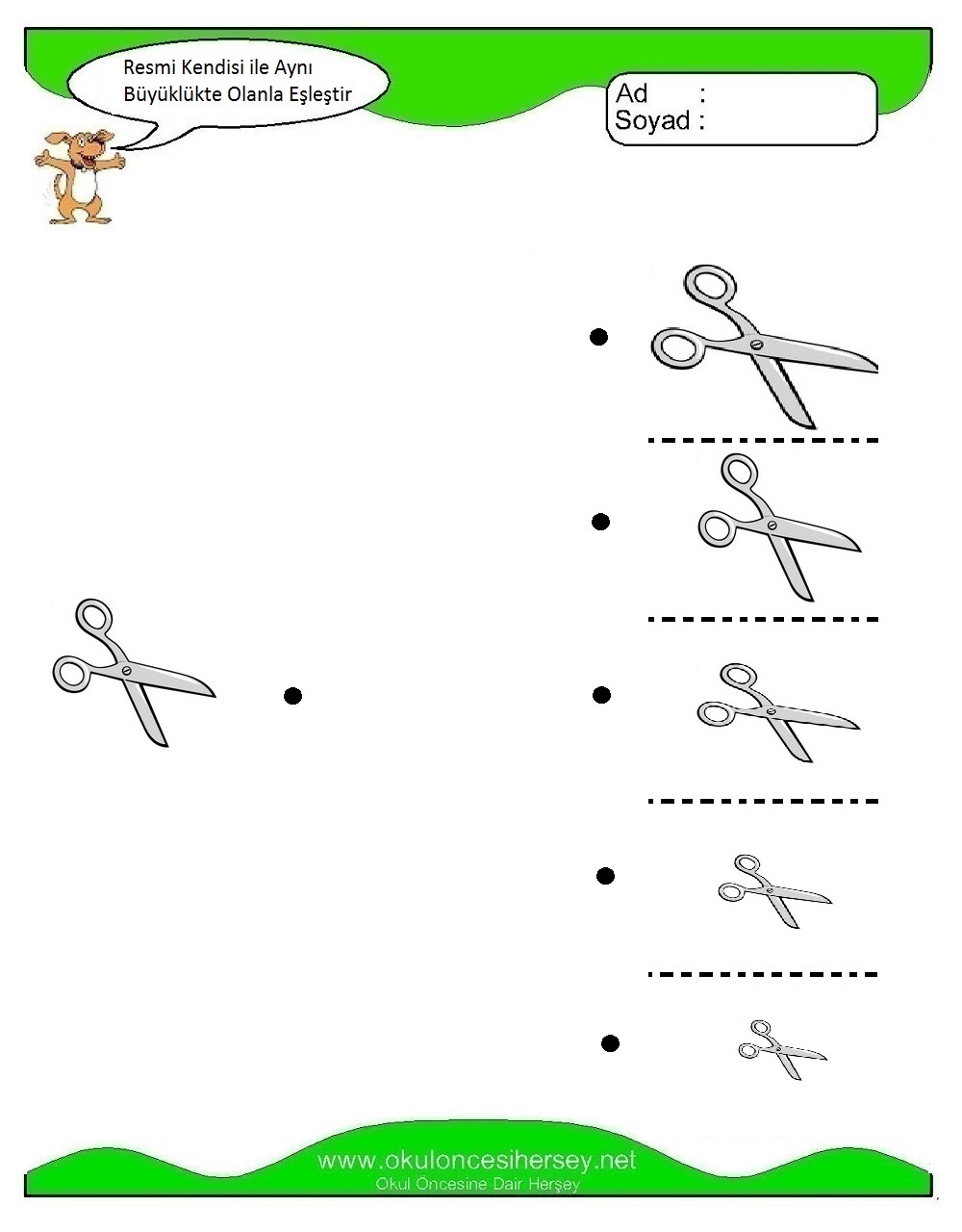 Resmi Aynı Büyüklükte Olan İle Eşleştir
