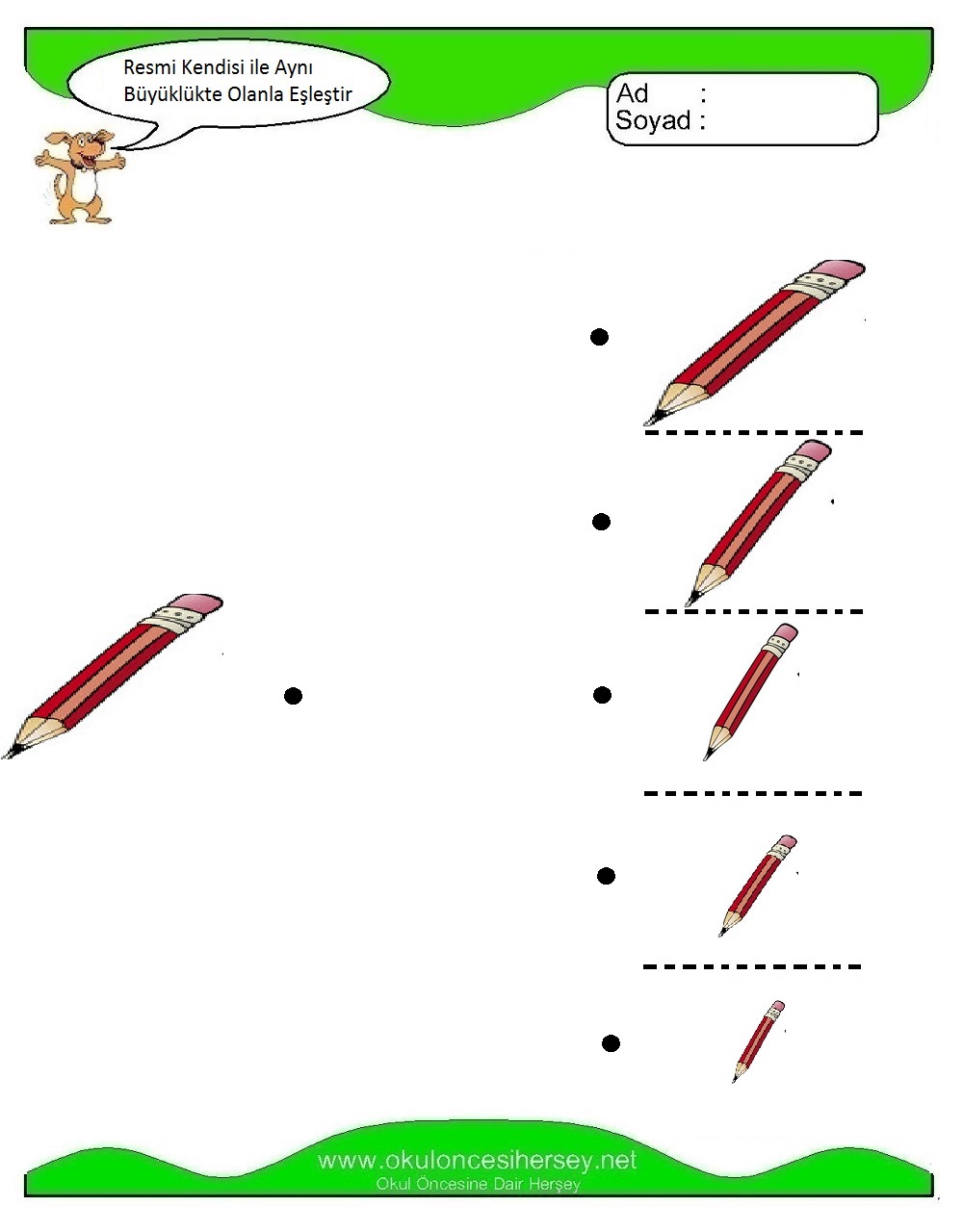 Resmi Aynı Büyüklükte Olan İle Eşleştir