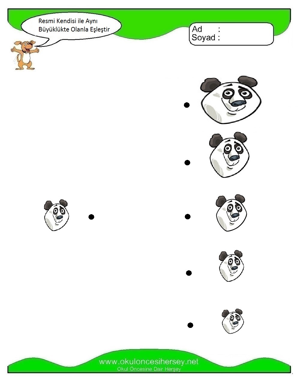 Resmi Aynı Büyüklükte Olan İle Eşleştir