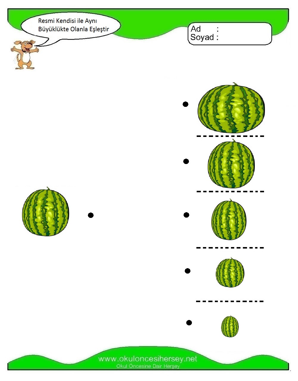 Resmi Aynı Büyüklükte Olan İle Eşleştir