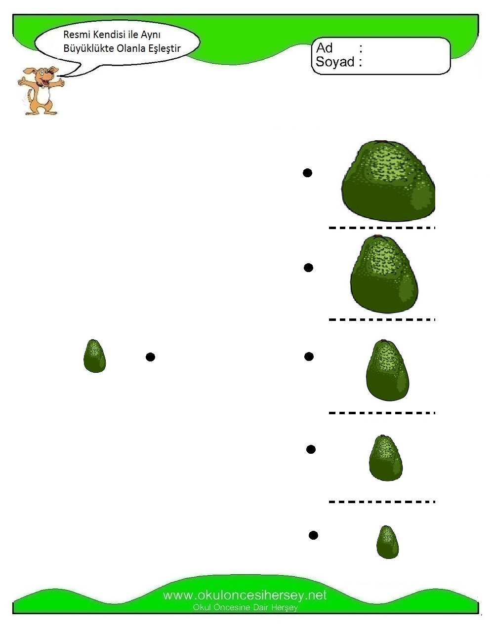 Resmi Aynı Büyüklükte Olan İle Eşleştir