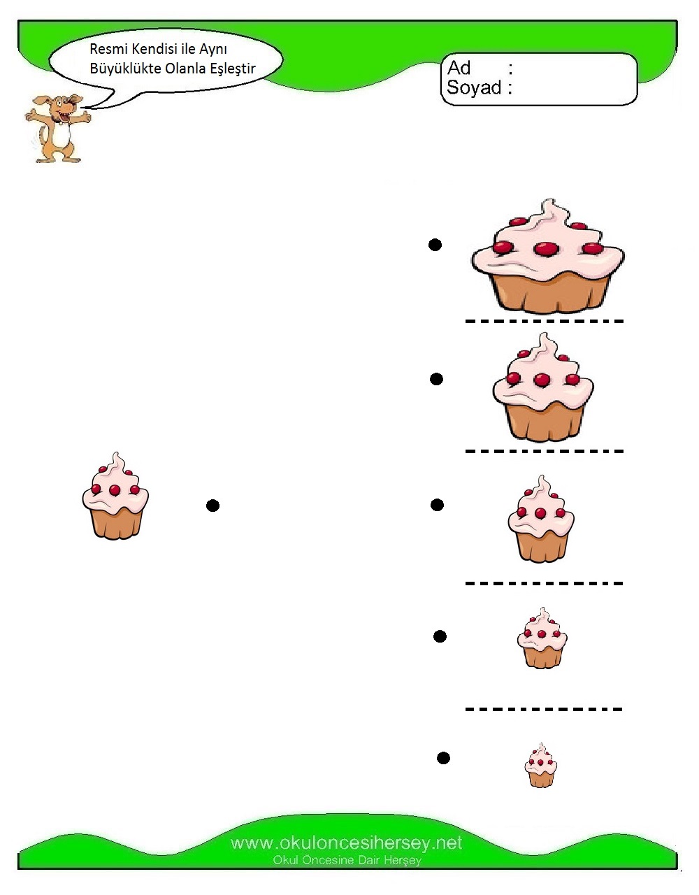 Resmi Aynı Büyüklükte Olan İle Eşleştir