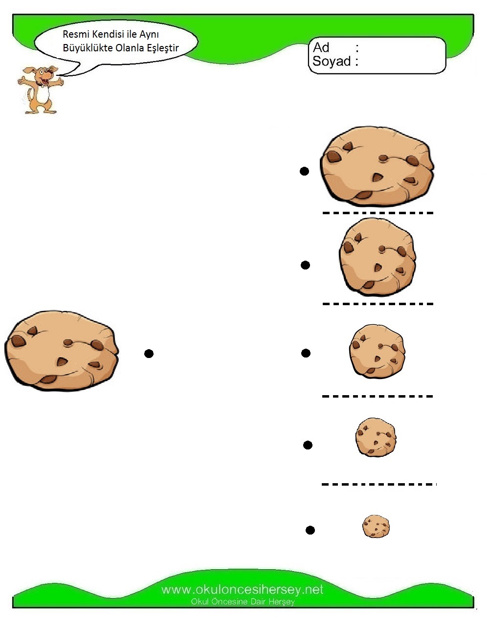 Resmi Aynı Büyüklükte Olan İle Eşleştir