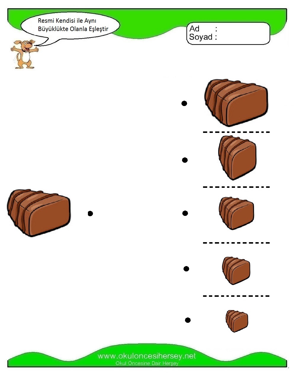 Resmi Aynı Büyüklükte Olan İle Eşleştir
