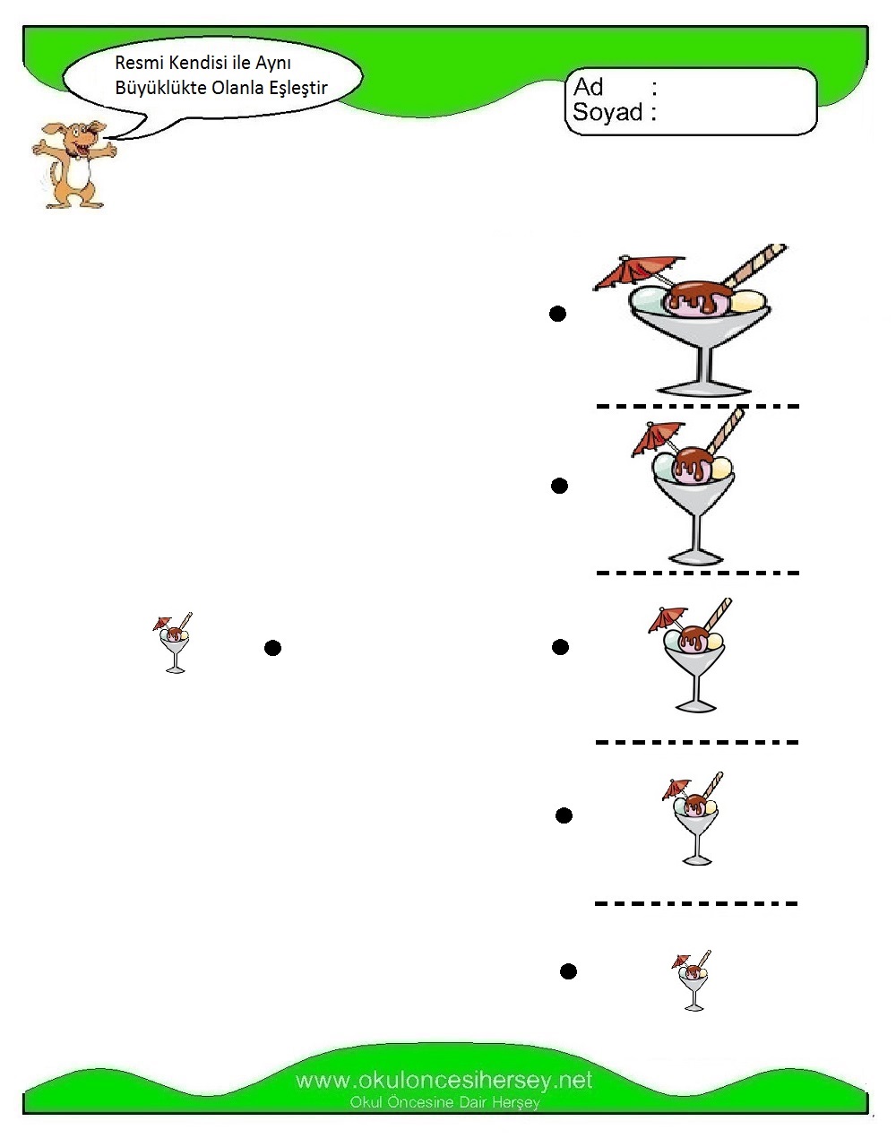 Resmi Aynı Büyüklükte Olan İle Eşleştir