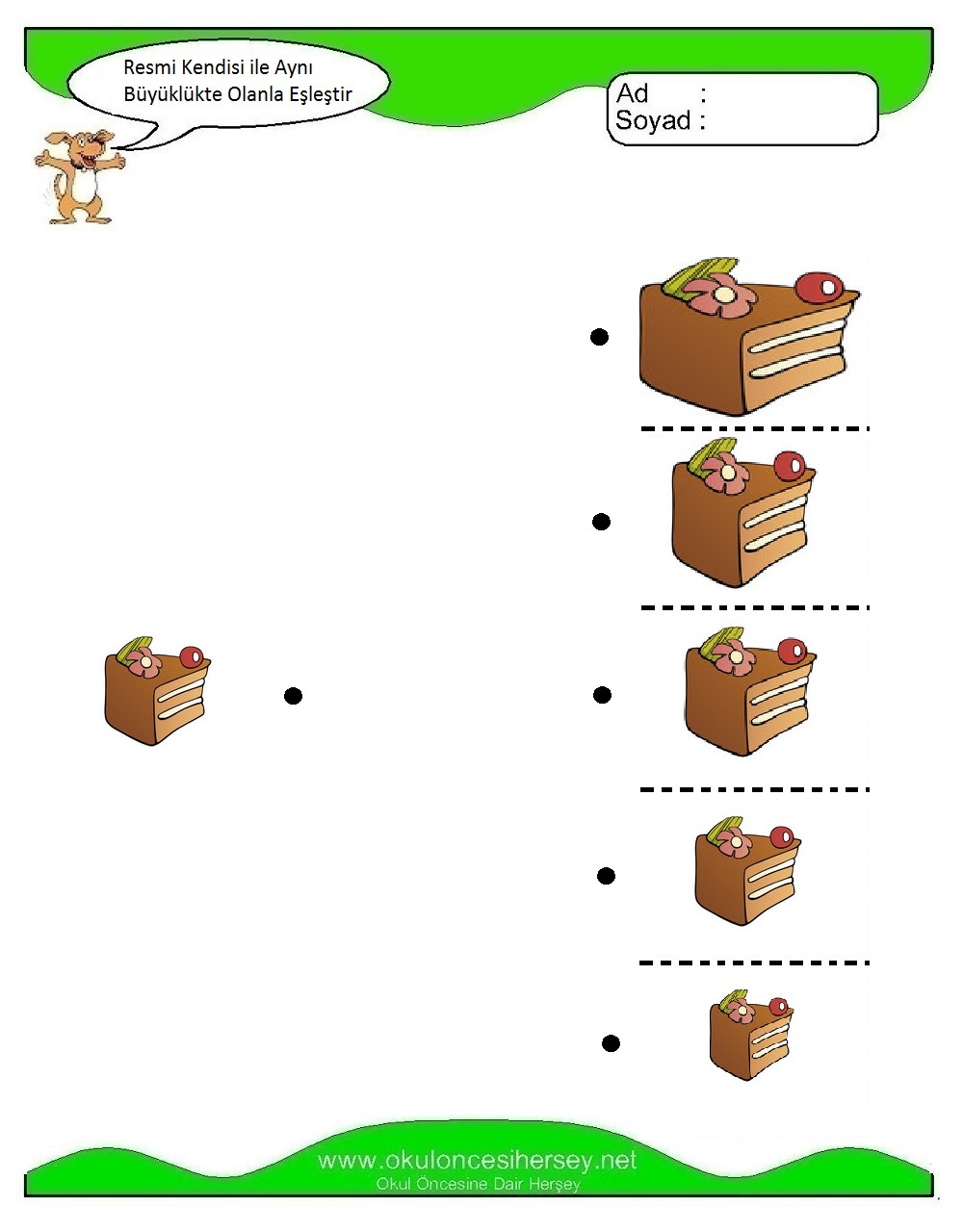 Resmi Aynı Büyüklükte Olan İle Eşleştir