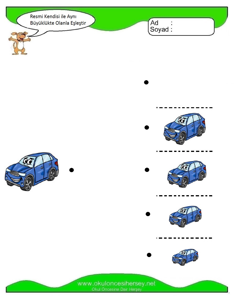 Resmi Aynı Büyüklükte Olan İle Eşleştir
