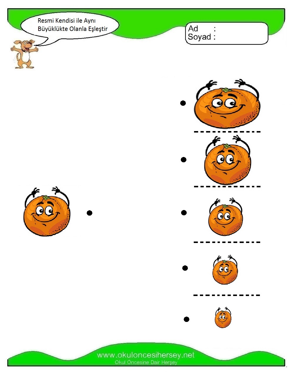 Resmi Aynı Büyüklükte Olan İle Eşleştir