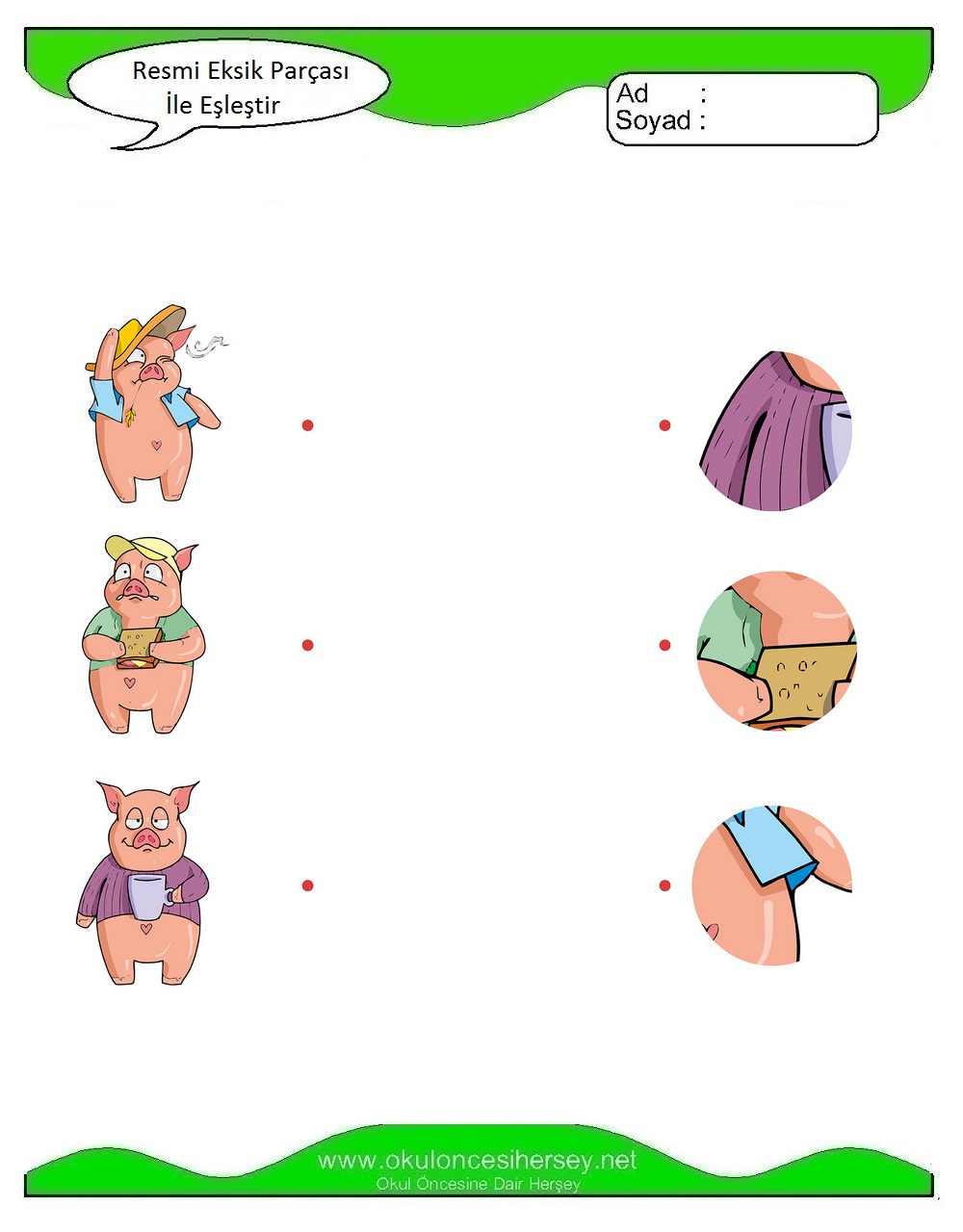 Resmi Eksik Parçası İle Eşleştir