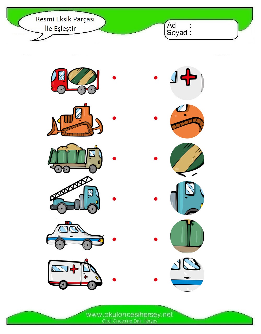 Resmi Eksik Parçası İle Eşleştir