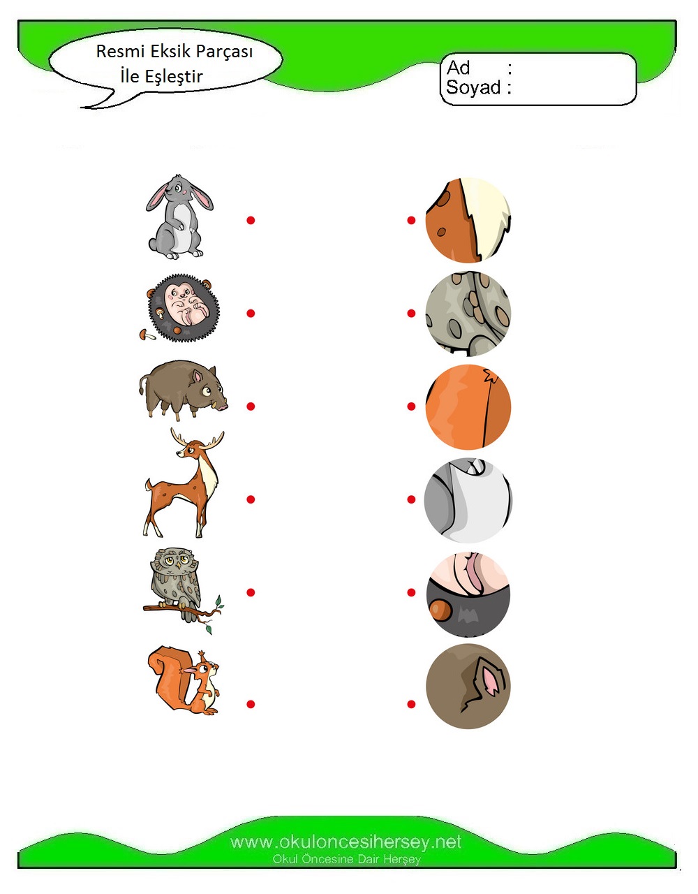 Resmi Eksik Parçası İle Eşleştir