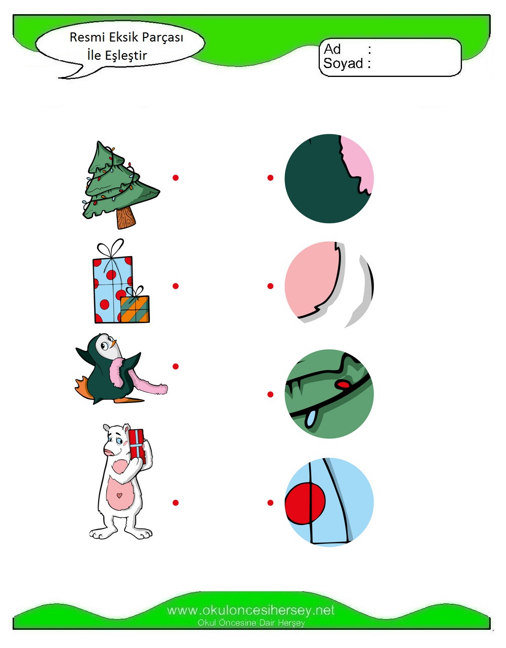 Resmi Eksik Parçası İle Eşleştir