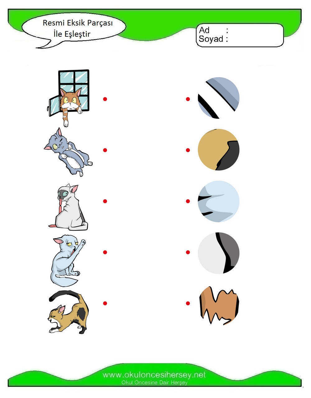 Resmi Eksik Parçası İle Eşleştir