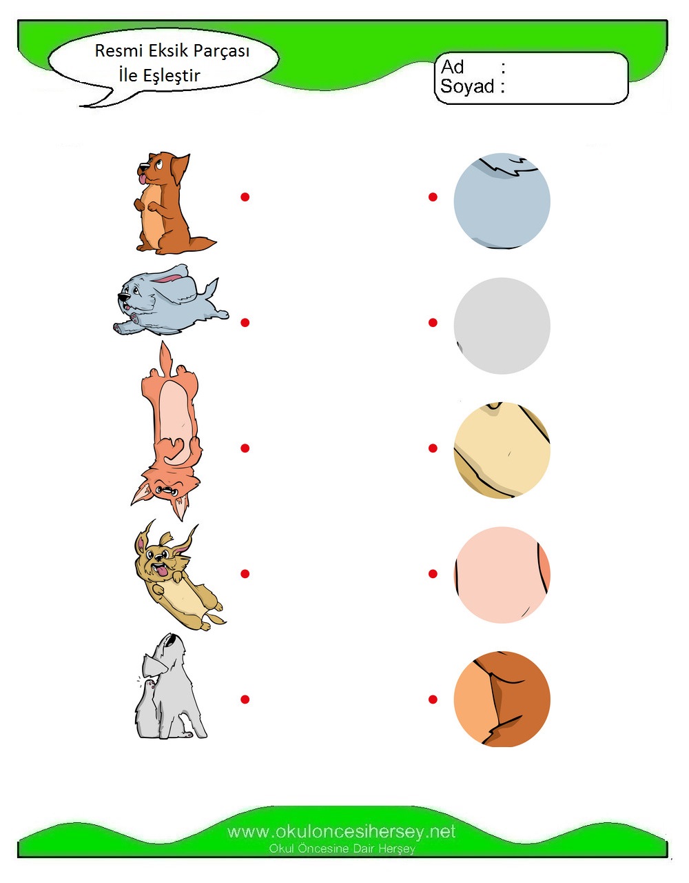 Resmi Eksik Parçası İle Eşleştir