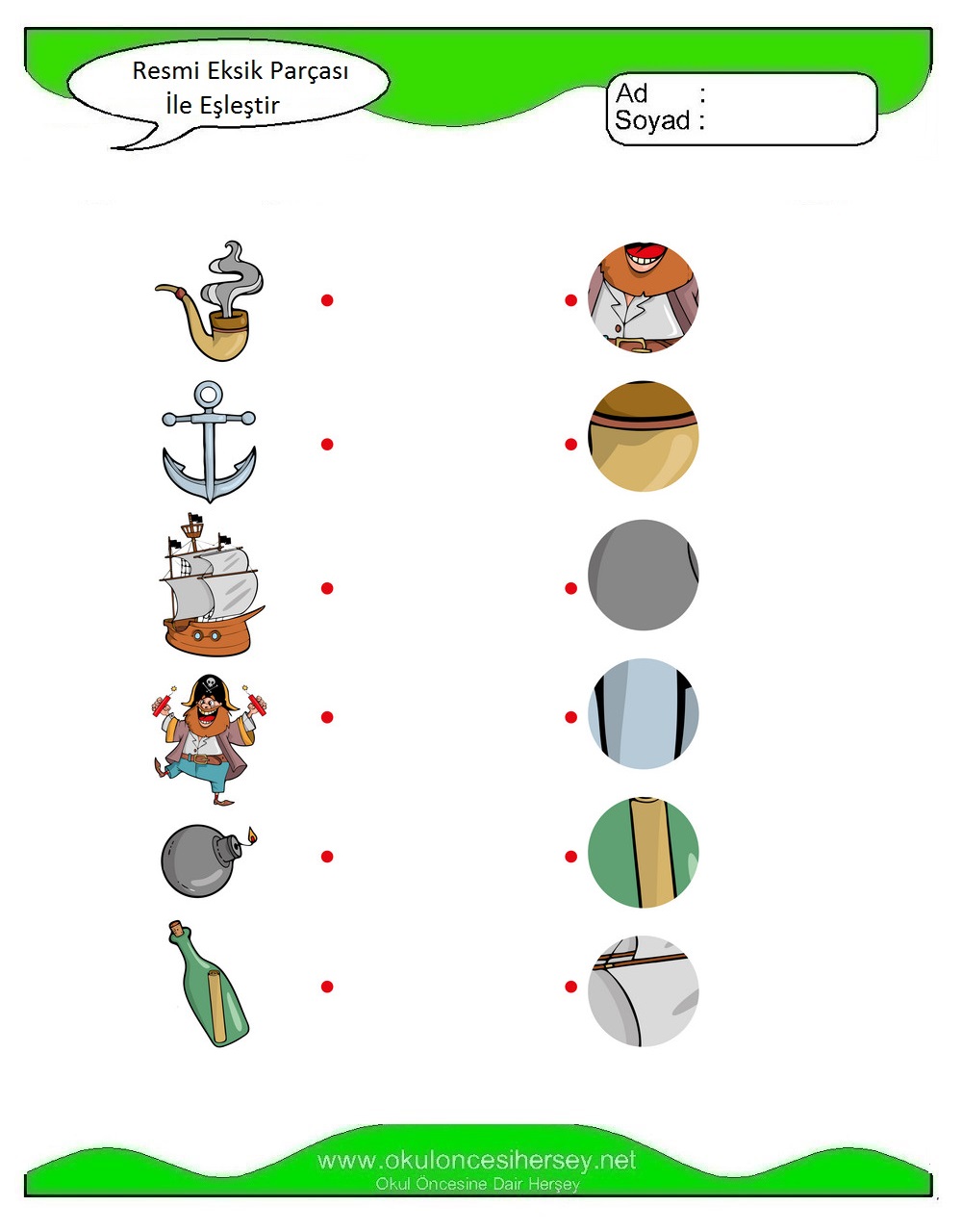 Resmi Eksik Parçası İle Eşleştir
