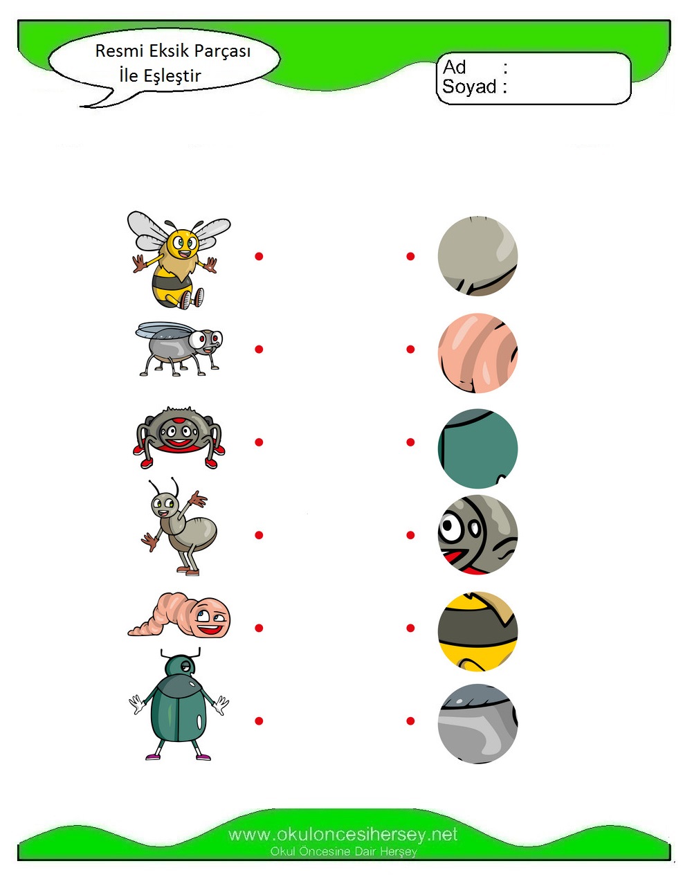 Resmi Eksik Parçası İle Eşleştir