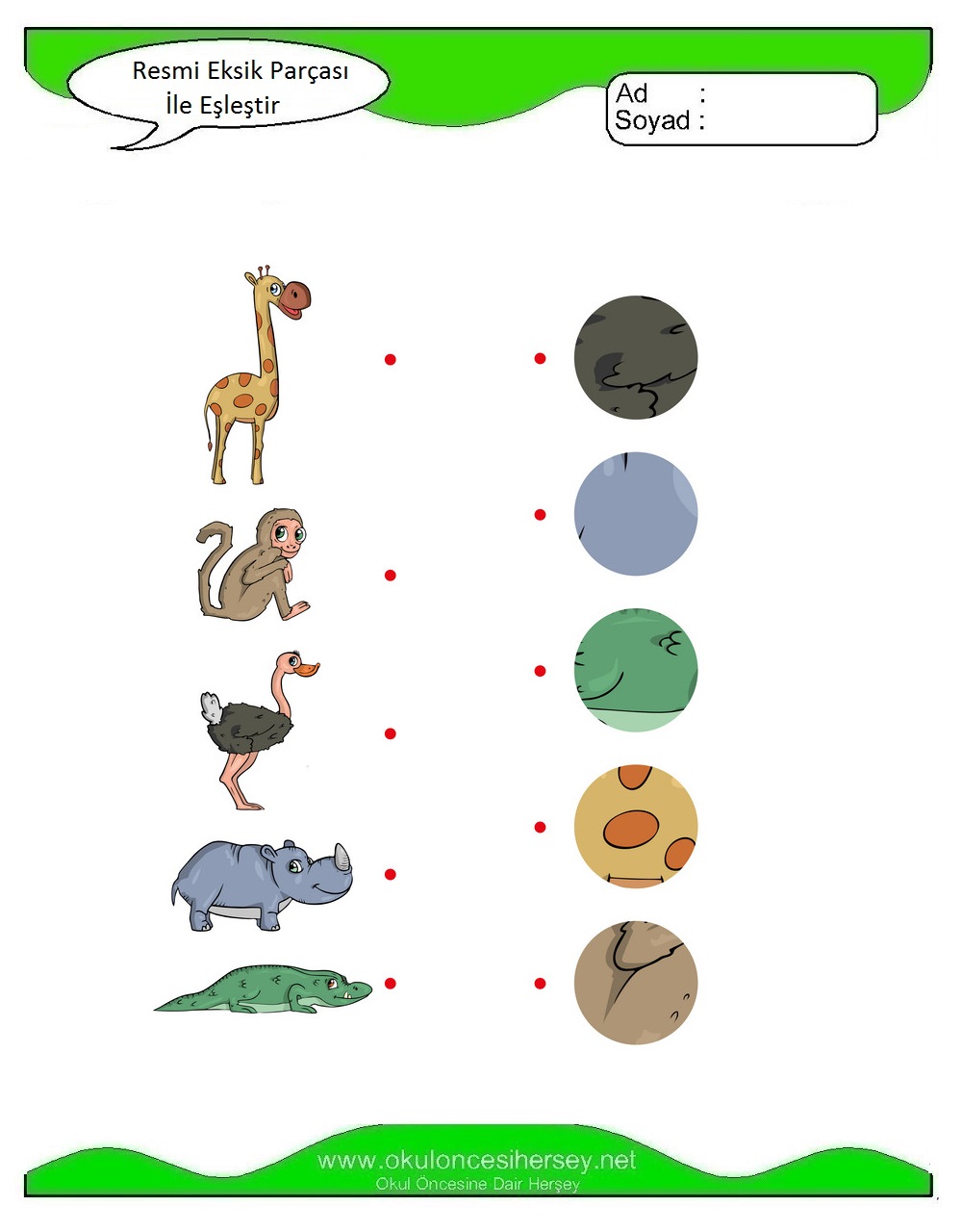 Resmi Eksik Parçası İle Eşleştir