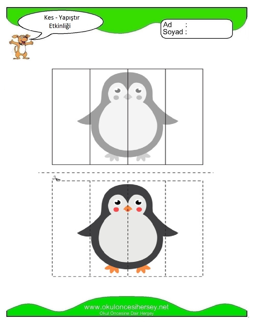 Kes Yapıştır Çalışmaları