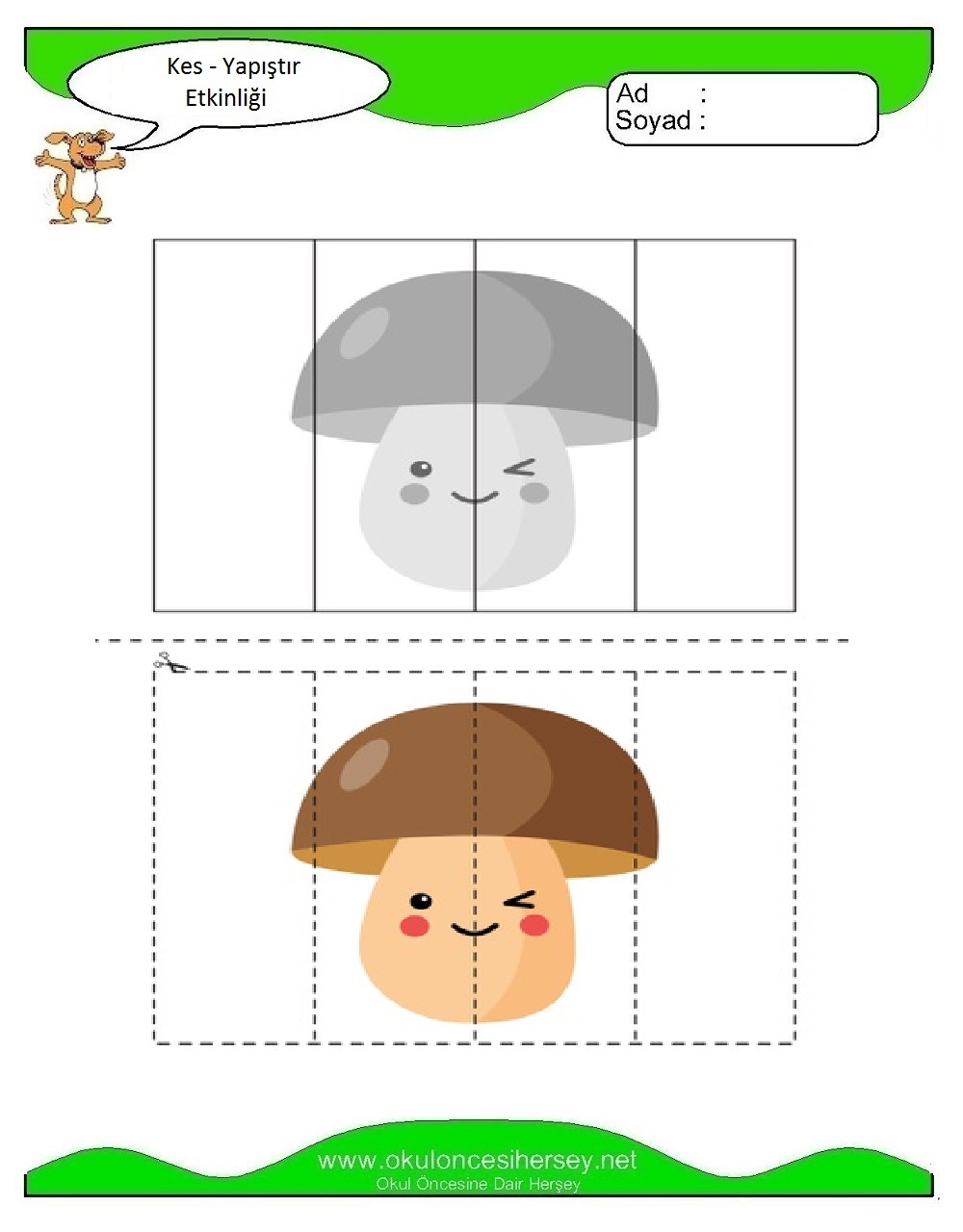 Kes Yapıştır Çalışmaları