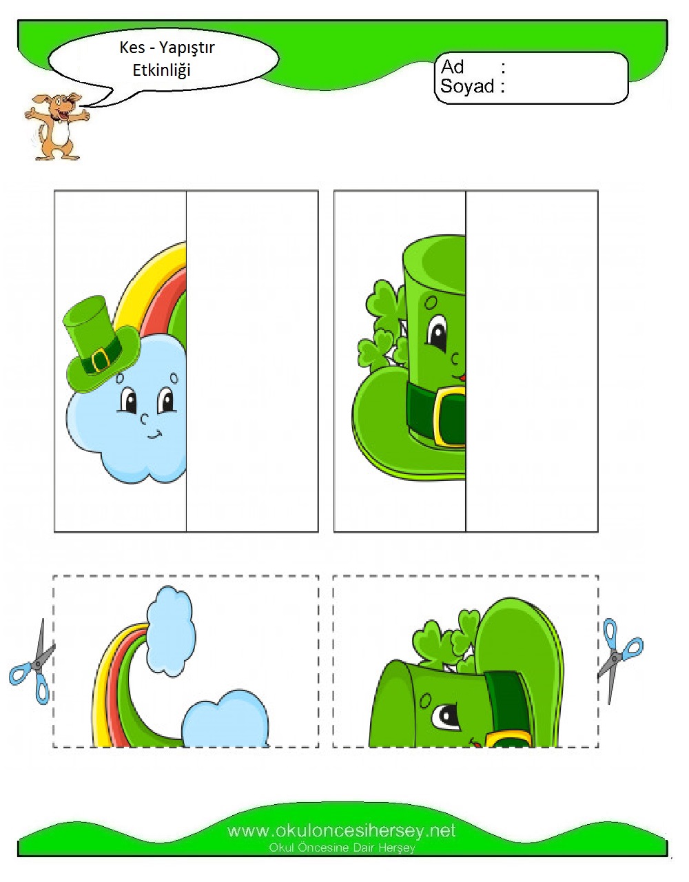 Kes Yapıştır Çalışmaları