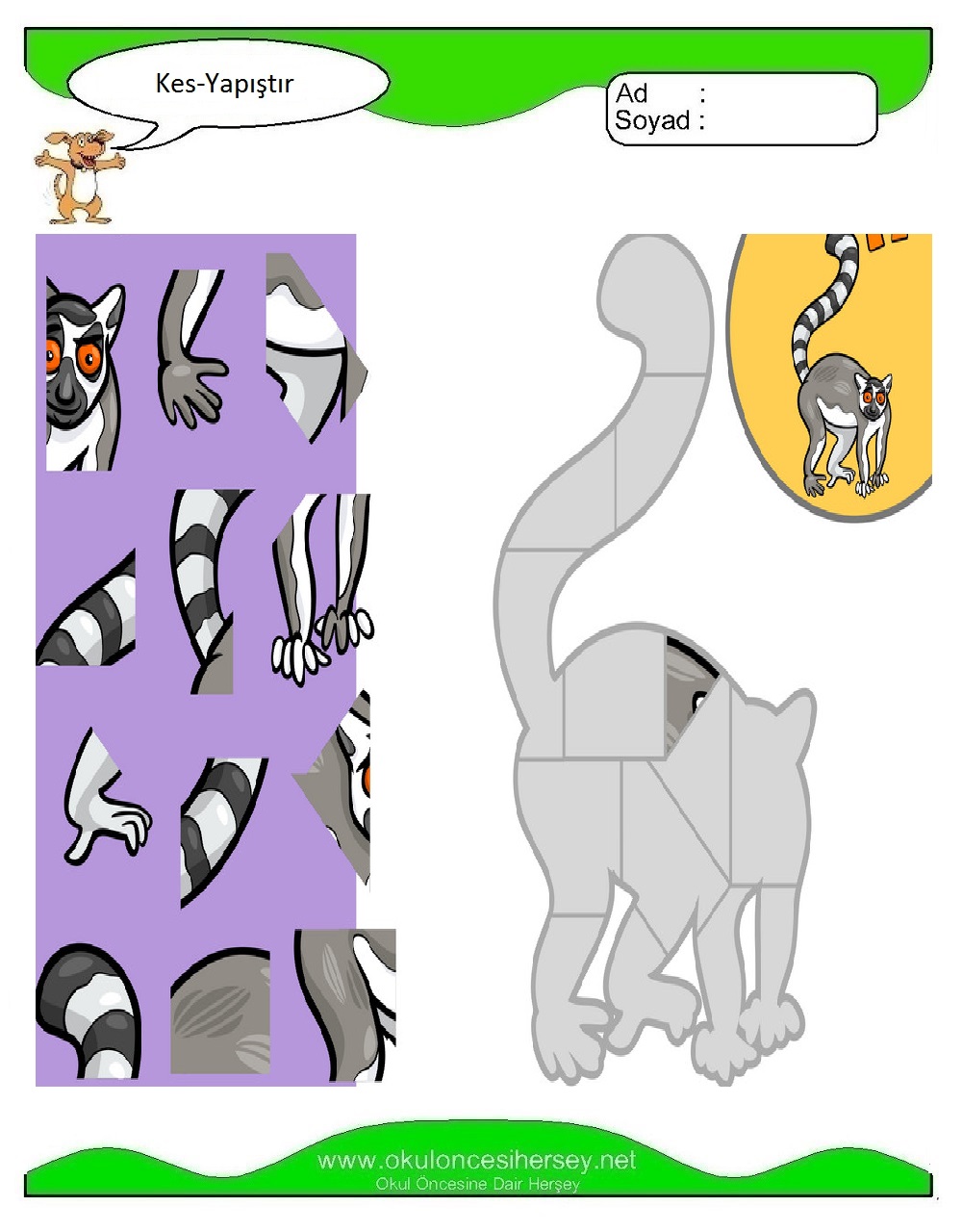 Kes Yapıştır Çalışmaları