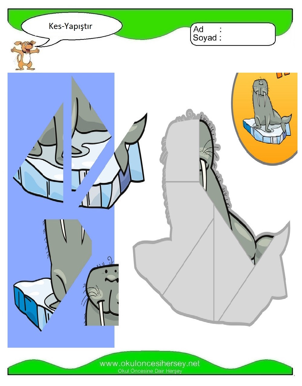 Kes Yapıştır Çalışmaları