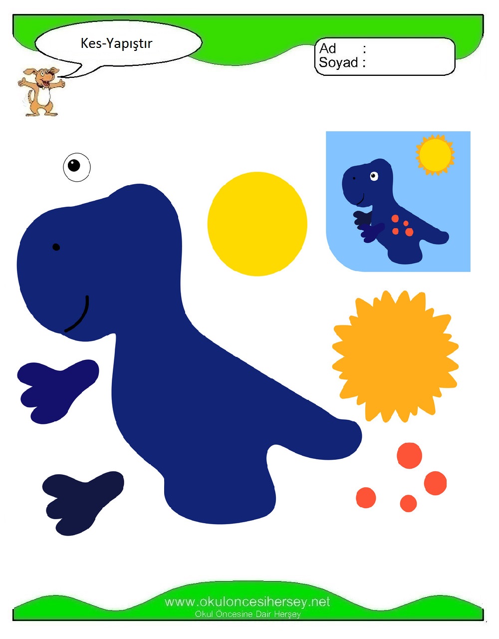 Kes Yapıştır Çalışmaları