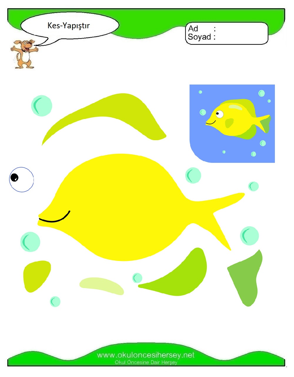 Kes Yapıştır Çalışmaları