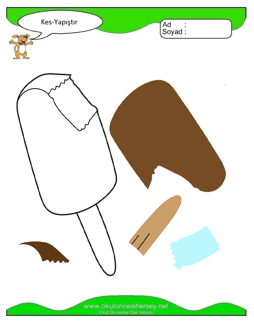 Kes Yapıştır Çalışmaları