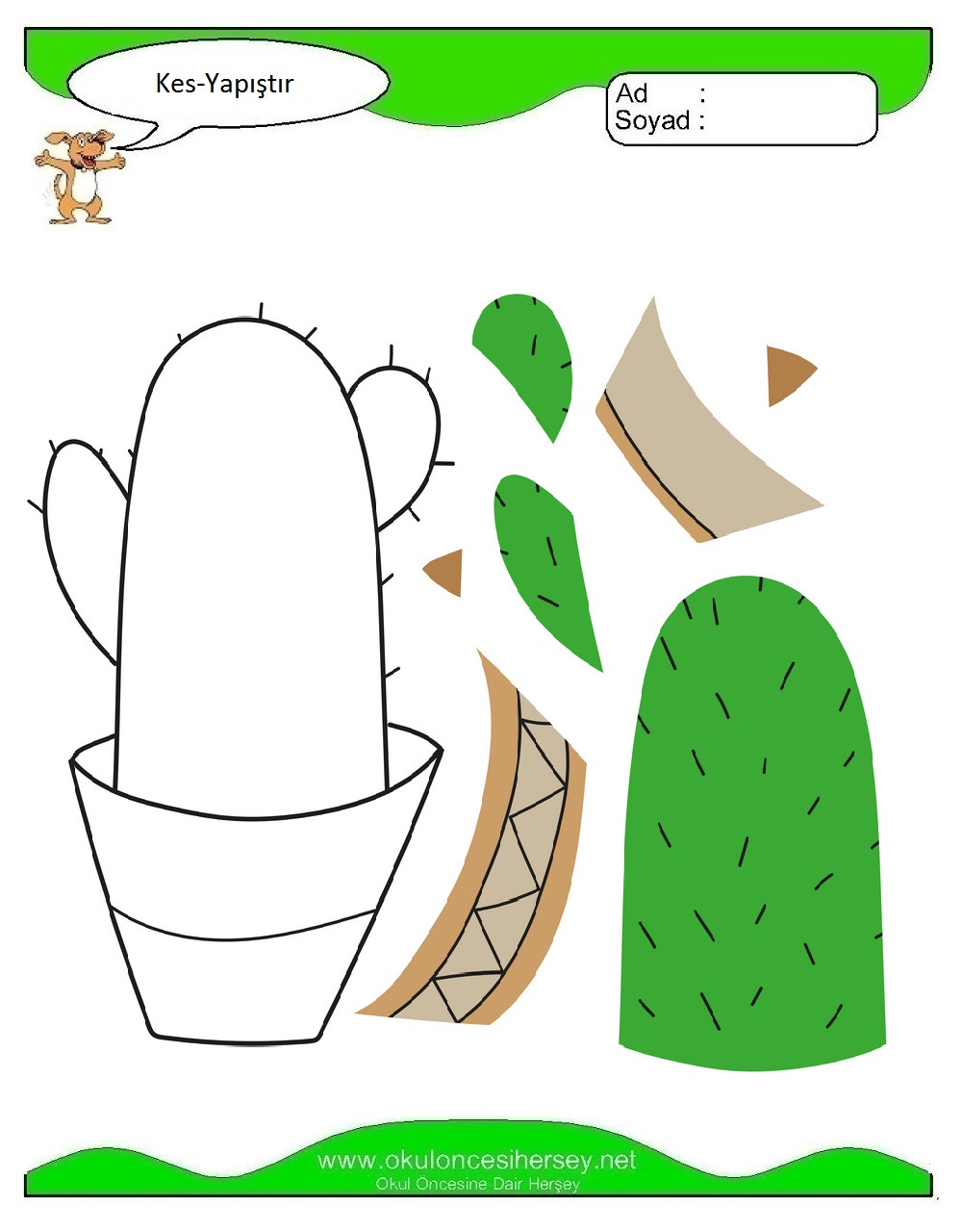 Kes Yapıştır Çalışmaları