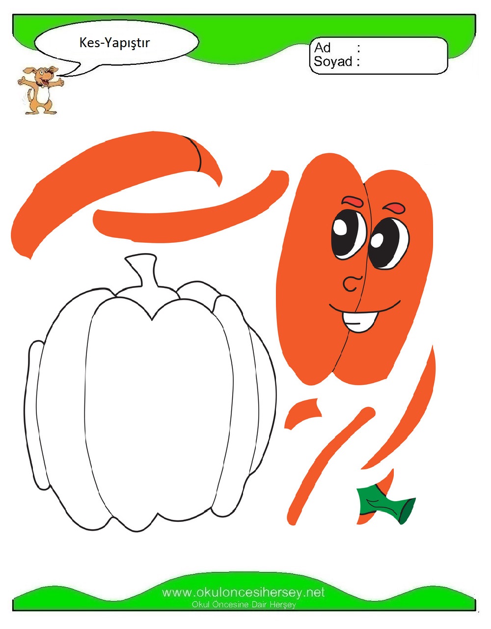 Kes Yapıştır Çalışmaları