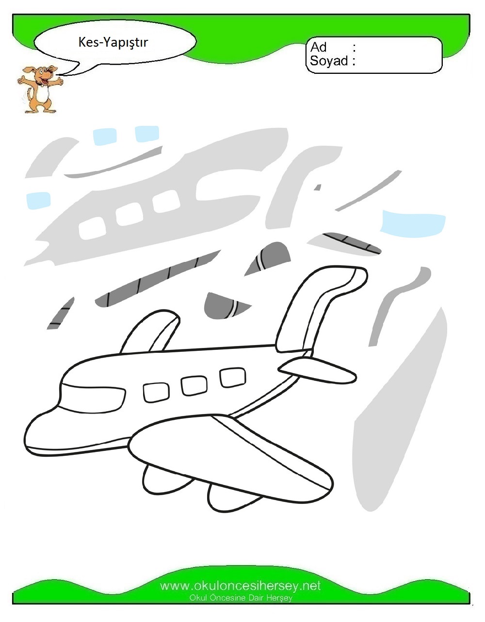 Kes Yapıştır Çalışmaları