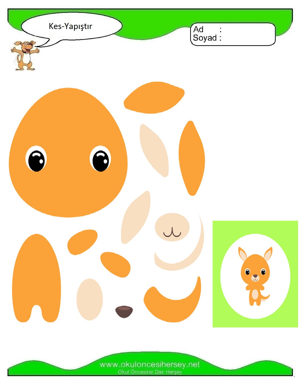 Kes Yapıştır Çalışmaları