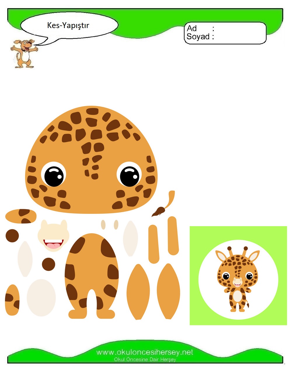 Kes Yapıştır Çalışmaları