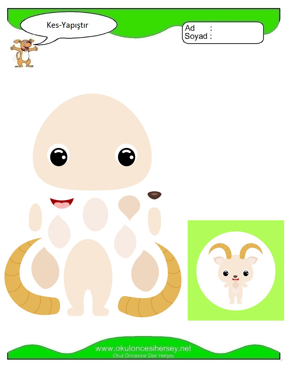 Kes Yapıştır Çalışmaları