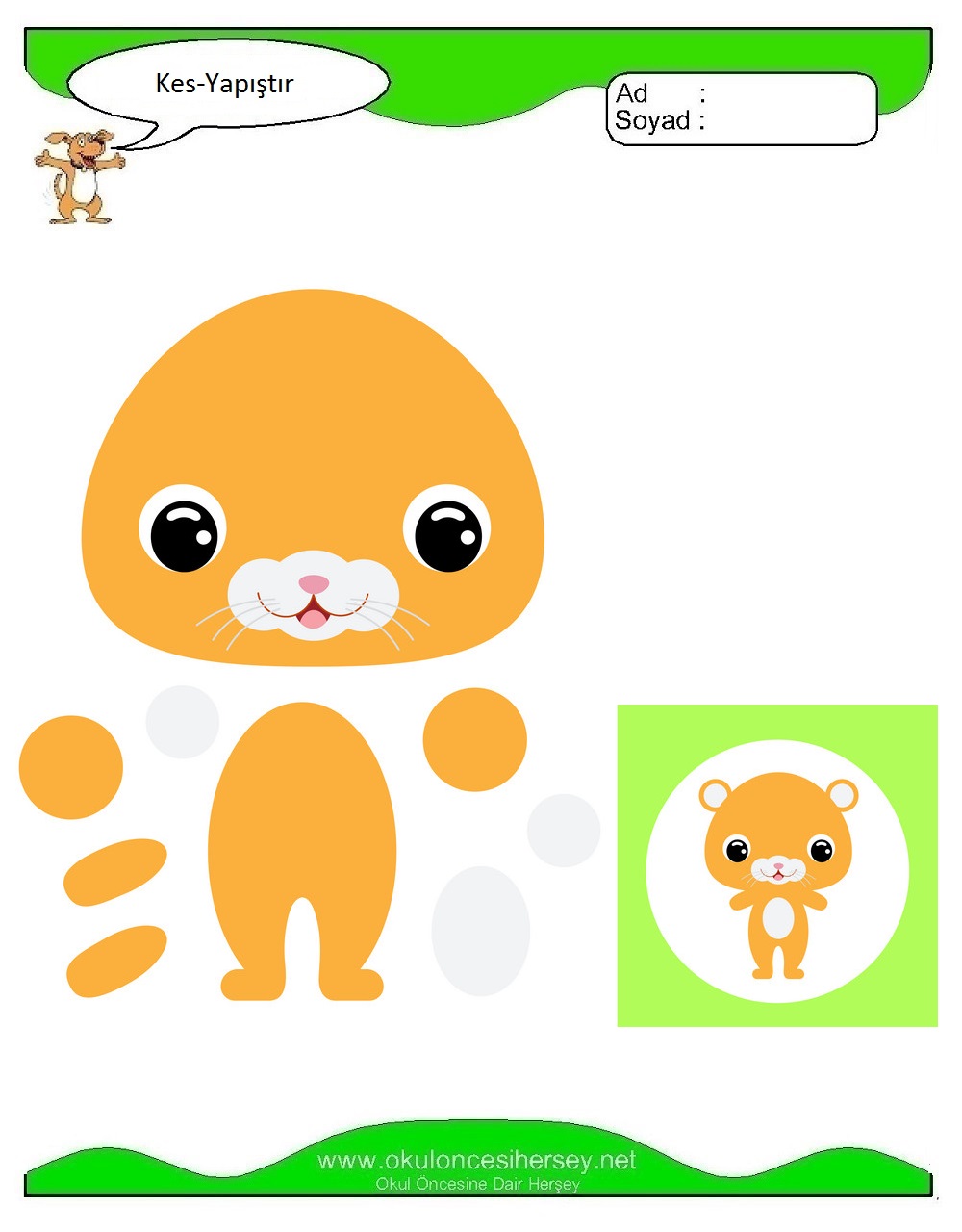 Kes Yapıştır Çalışmaları