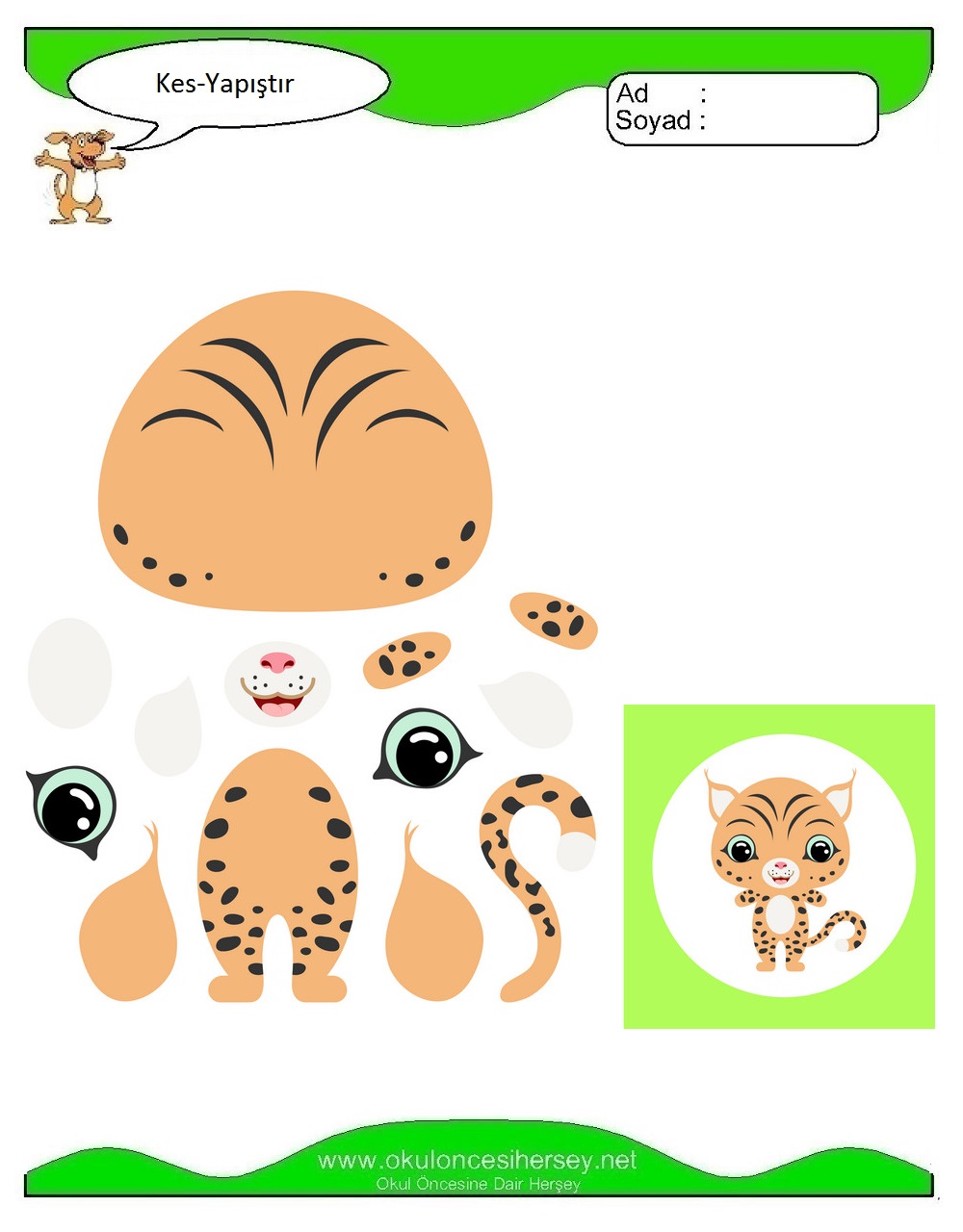 Kes Yapıştır Çalışmaları