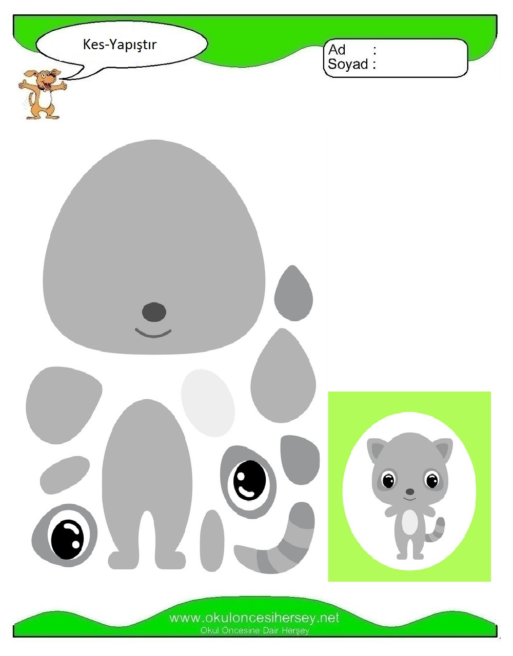 Kes Yapıştır Çalışmaları