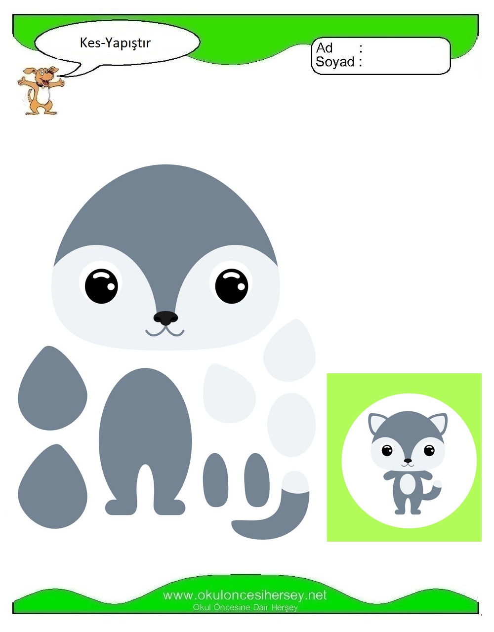 Kes Yapıştır Çalışmaları