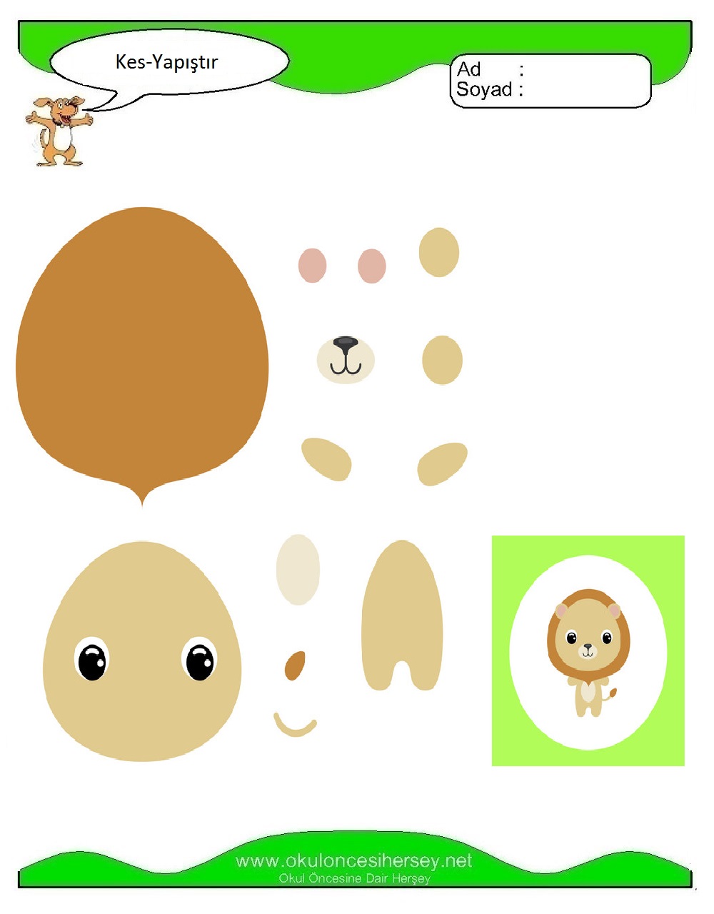 Kes Yapıştır Çalışmaları