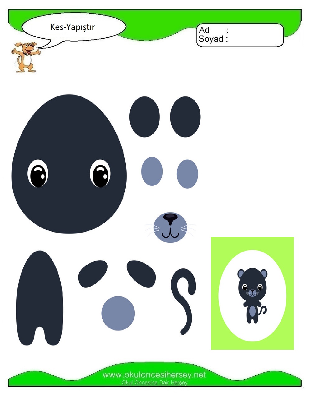 Kes Yapıştır Çalışmaları