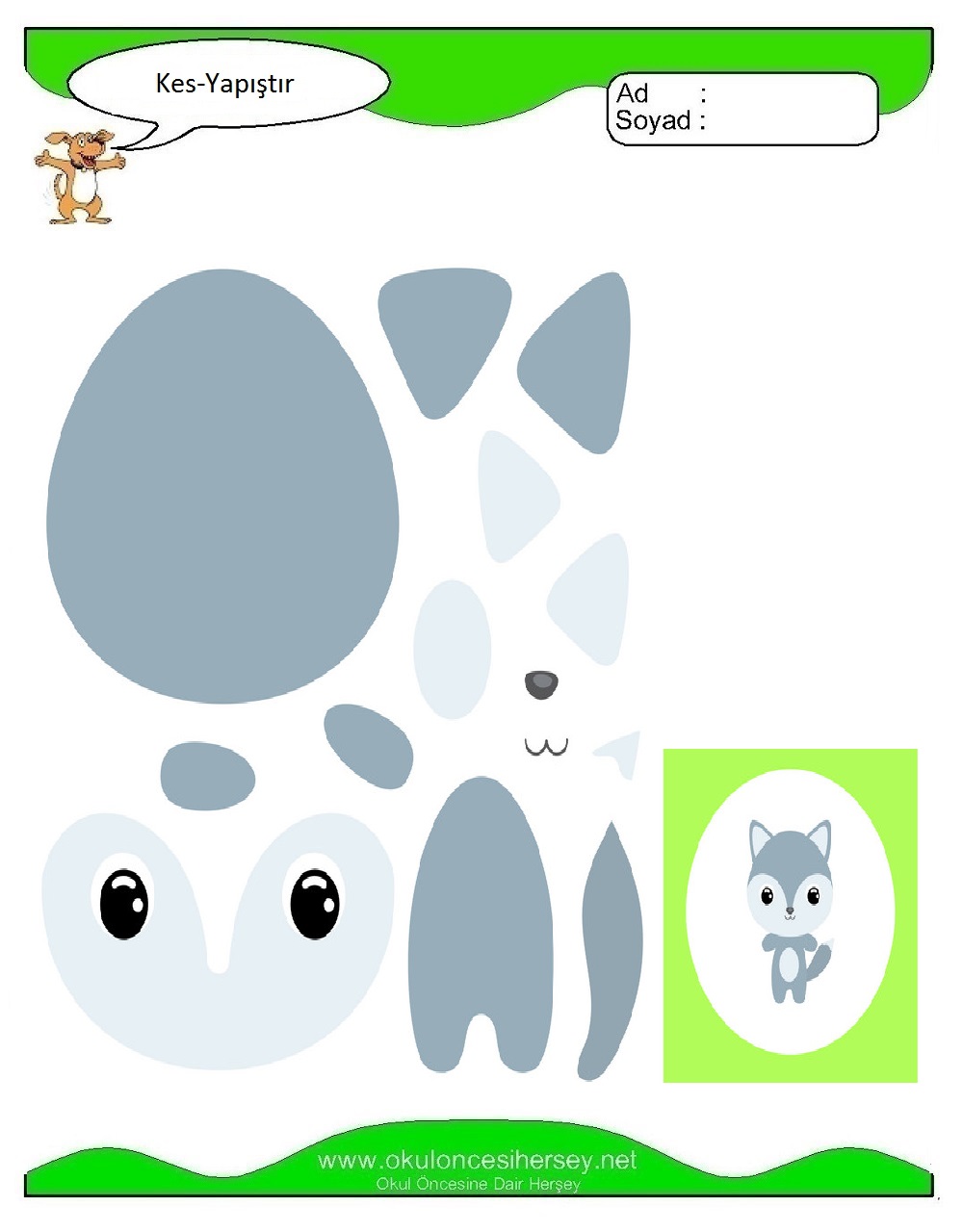 Kes Yapıştır Çalışmaları