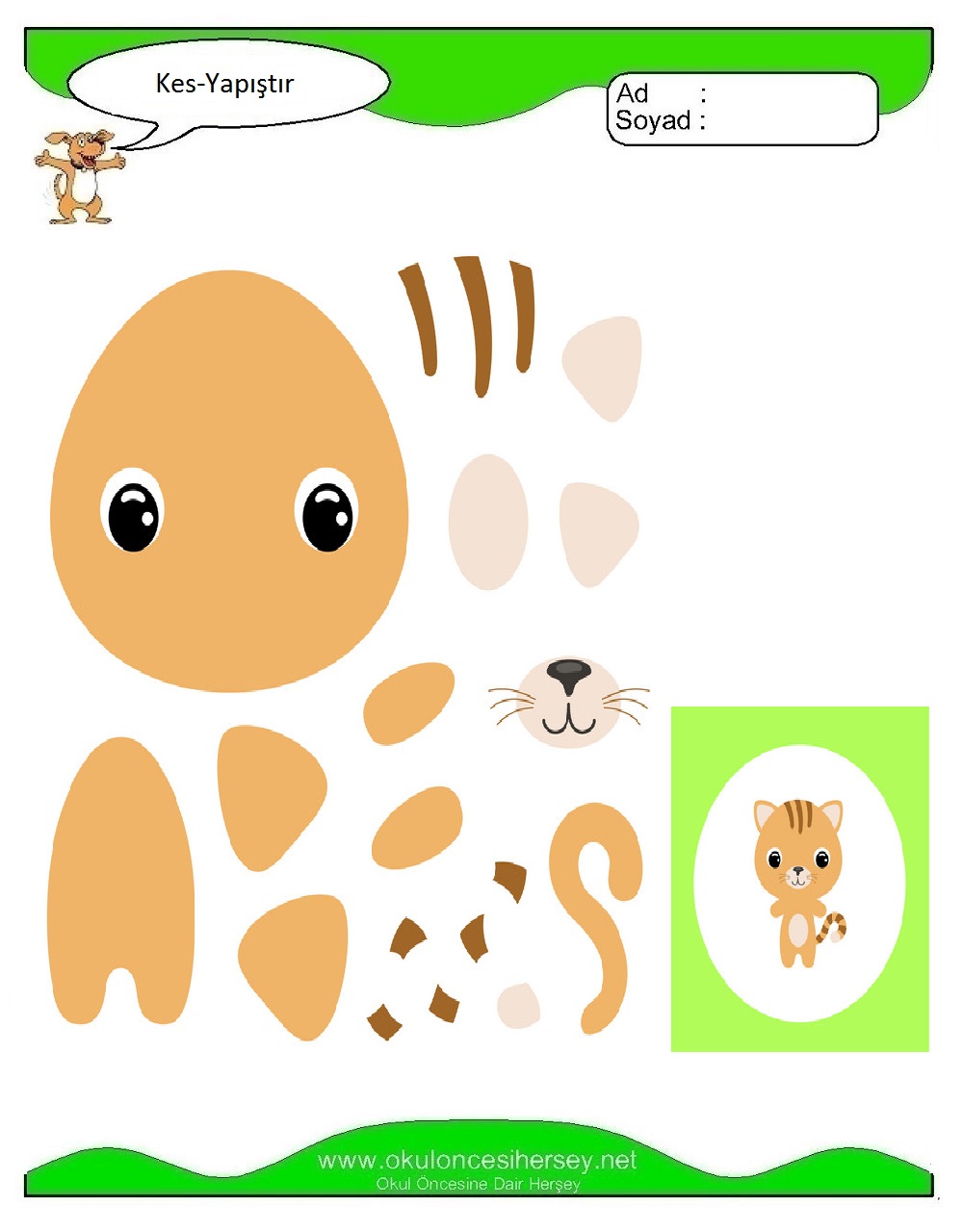 Kes Yapıştır Çalışmaları