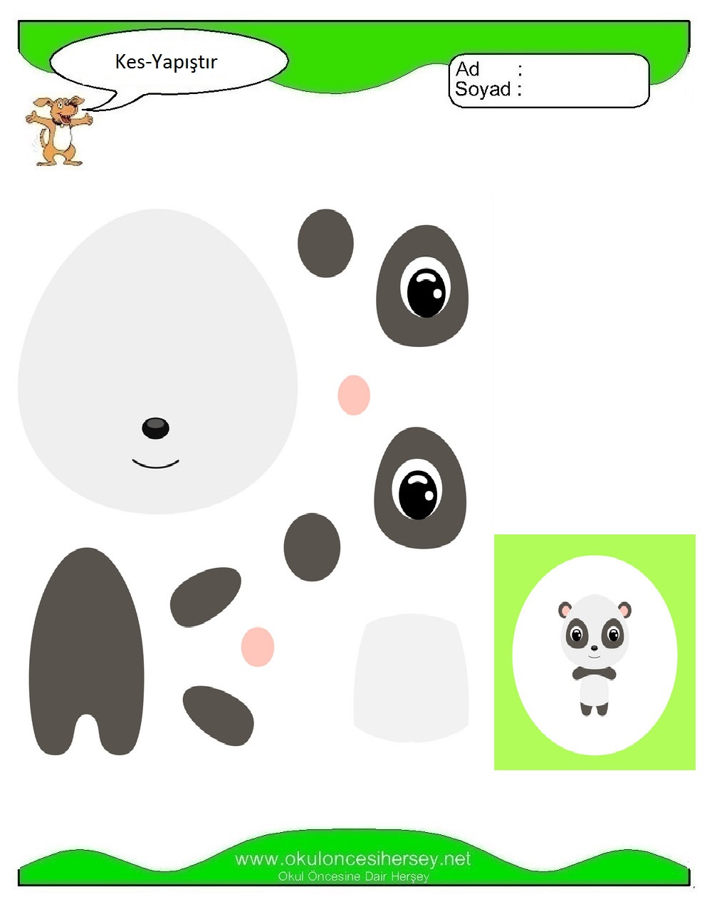 Kes Yapıştır Çalışmaları