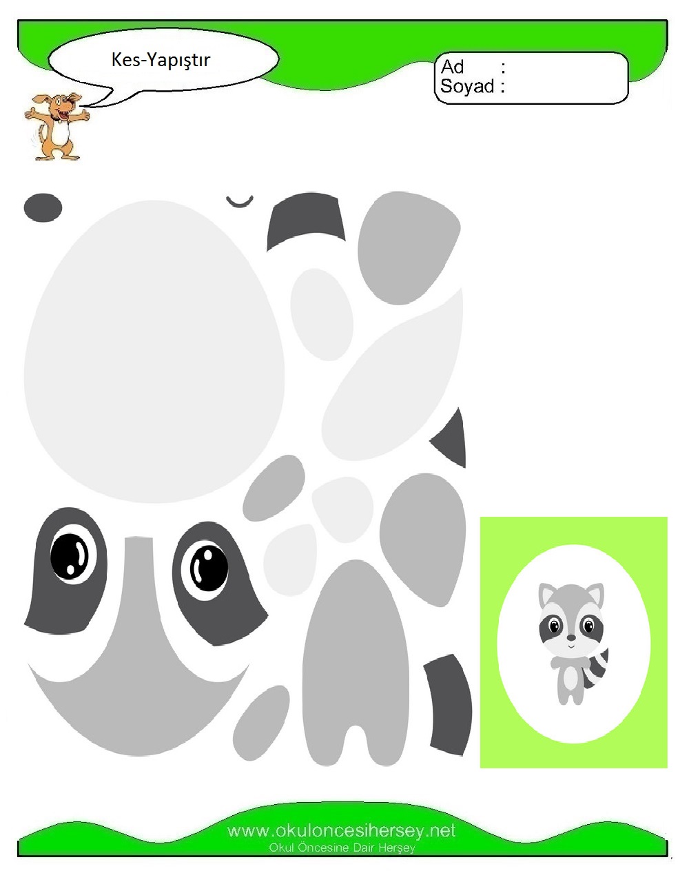 Kes Yapıştır Çalışmaları