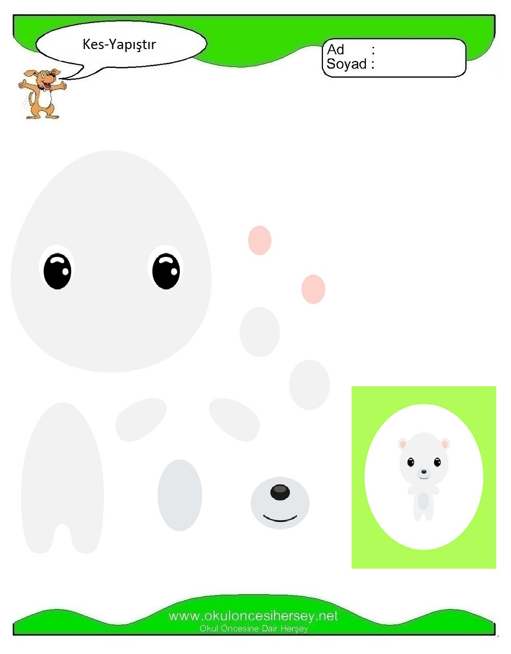 Kes Yapıştır Çalışmaları