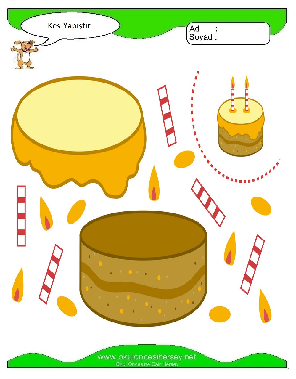 Kes Yapıştır Çalışmaları