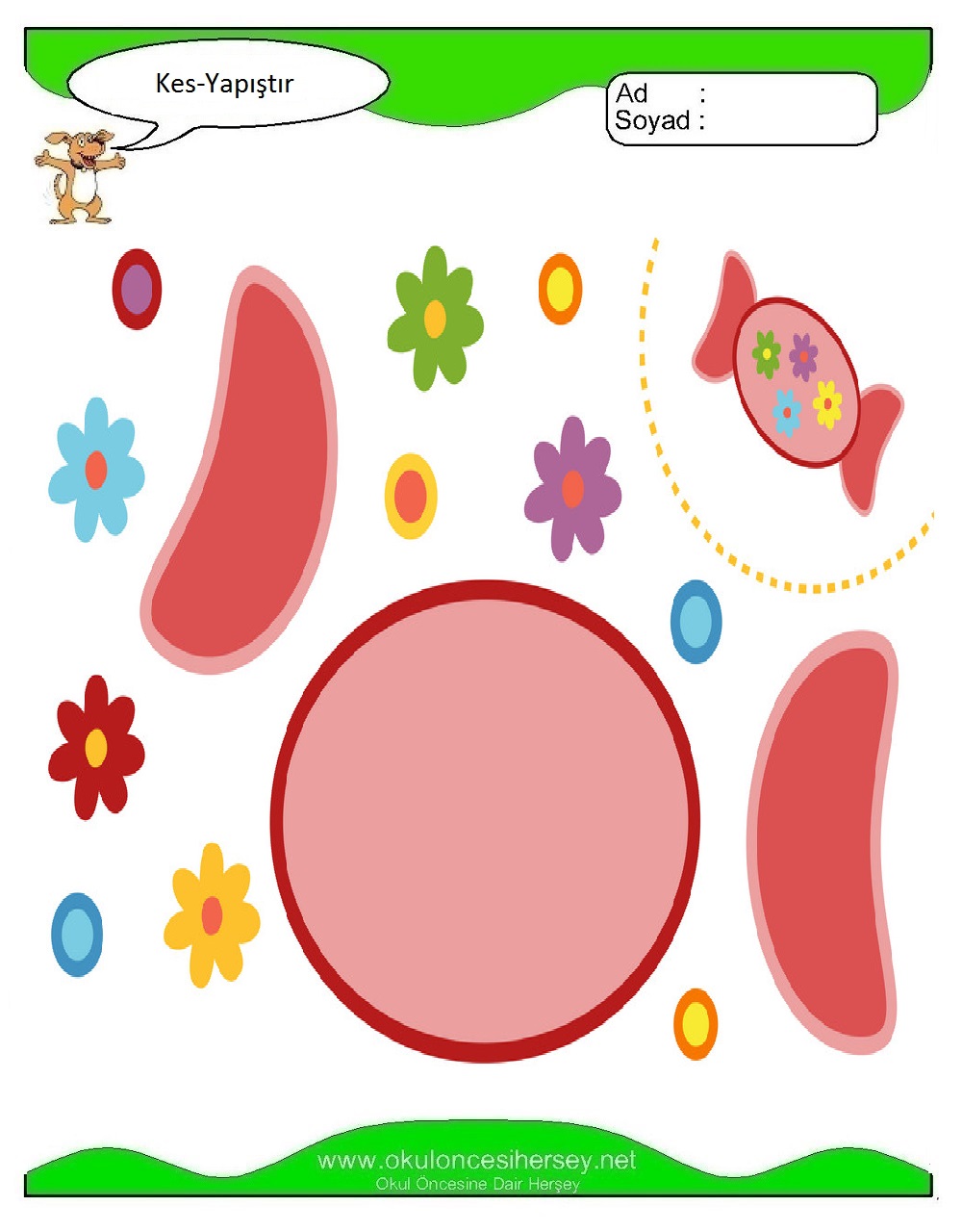 Kes Yapıştır Çalışmaları