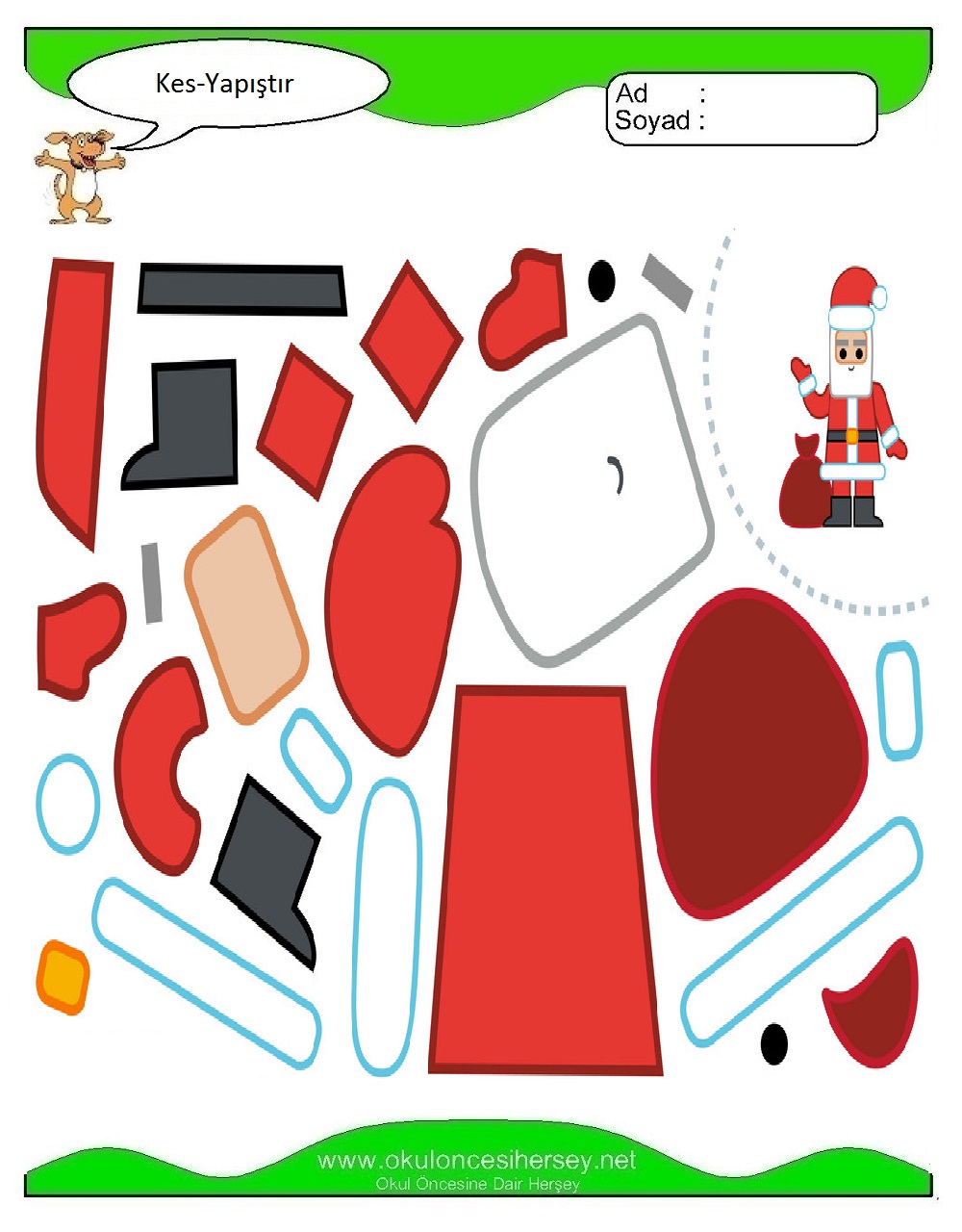 Kes Yapıştır Çalışmaları