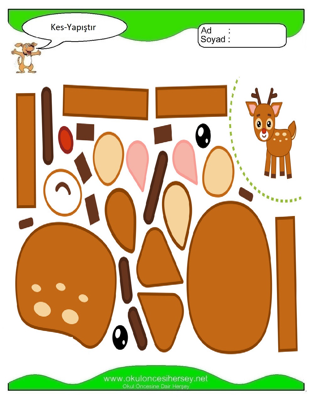 Kes Yapıştır Çalışmaları